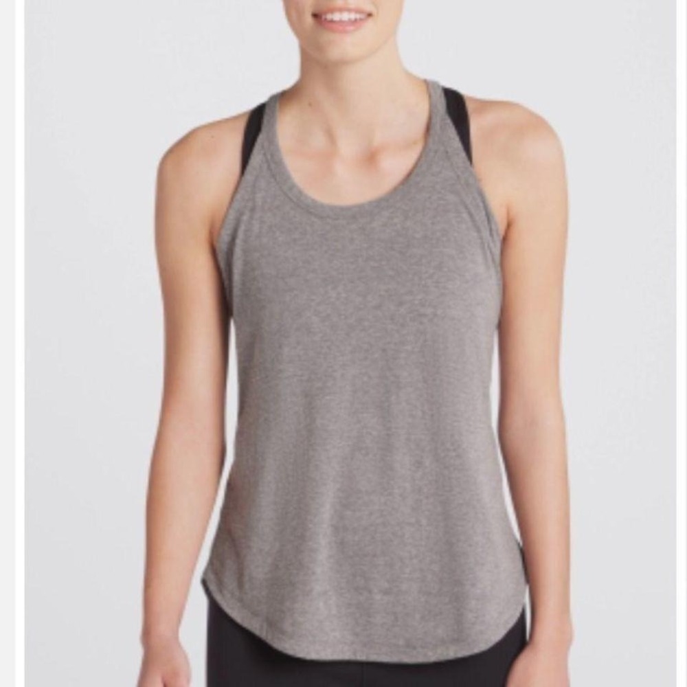 NWT Threads 4 thought gray charcoal Cameron tank top size M‎